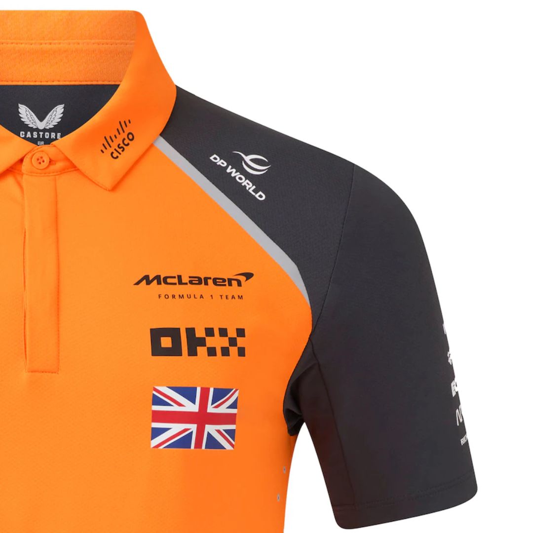 McLaren Formula 1 Team Lando Norris Polo Shirt