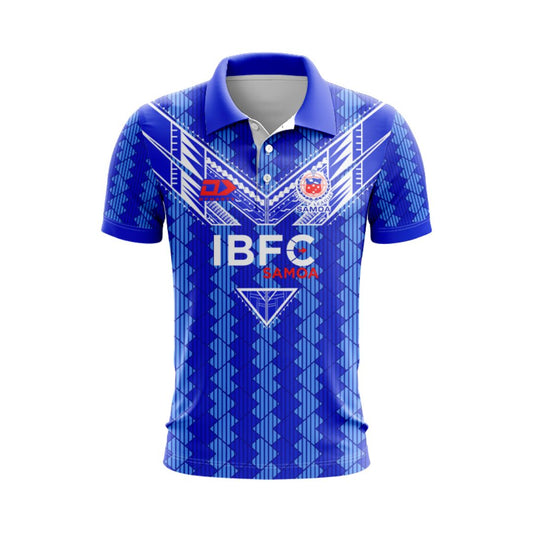 Toa Samoa 2024 Rugby League Home Polo Shirt