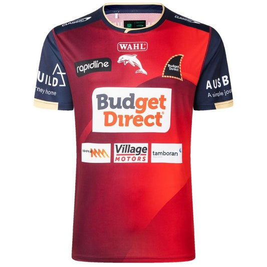 Redcliffe Dolphins 2026 Red Training Shirt