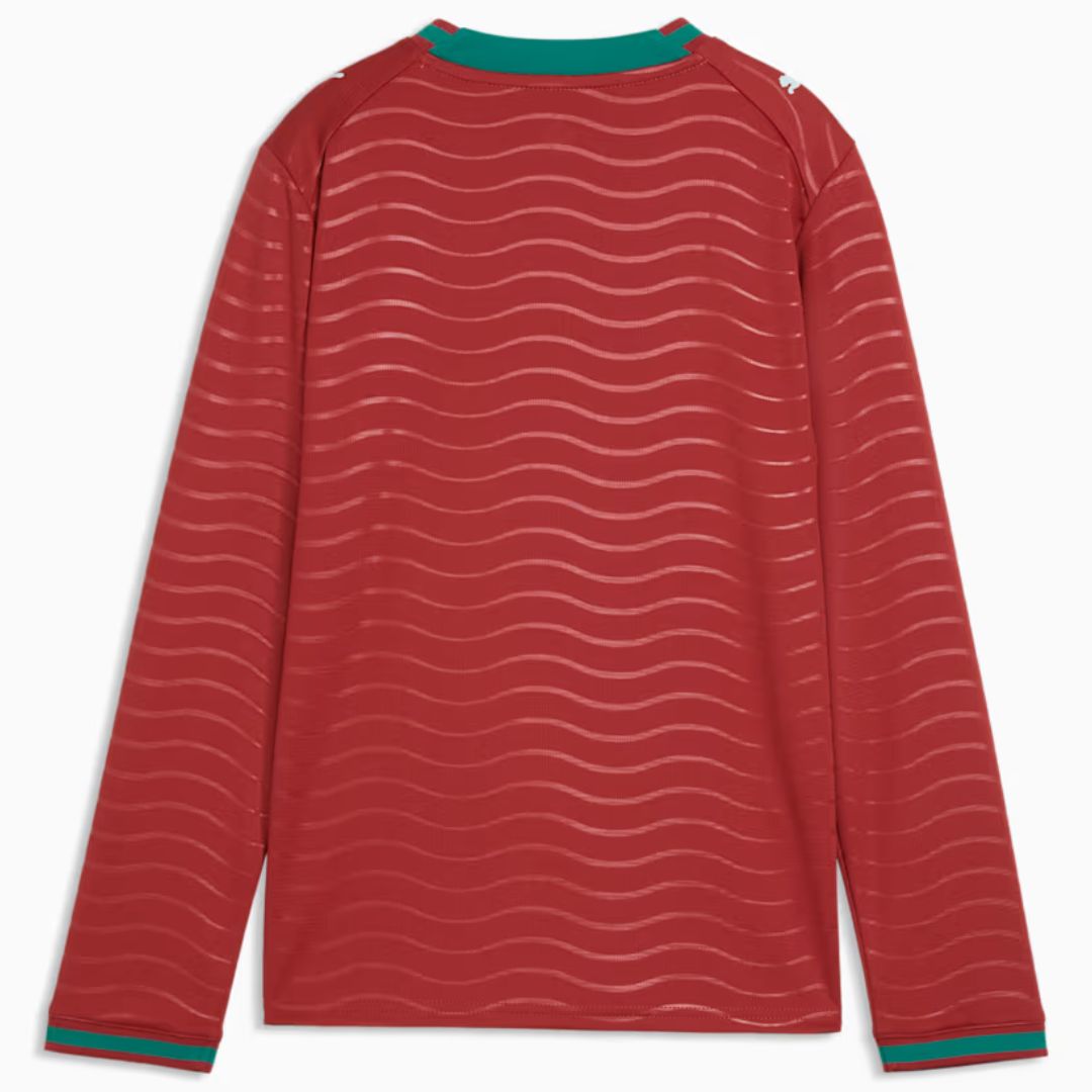 Portugal 2026 Soccer World Cup of Football Kids Long Sleeve Home Jersey Shirt