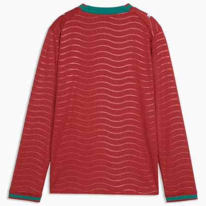 Portugal 2026 Soccer World Cup of Football Kids Long Sleeve Home Jersey Shirt