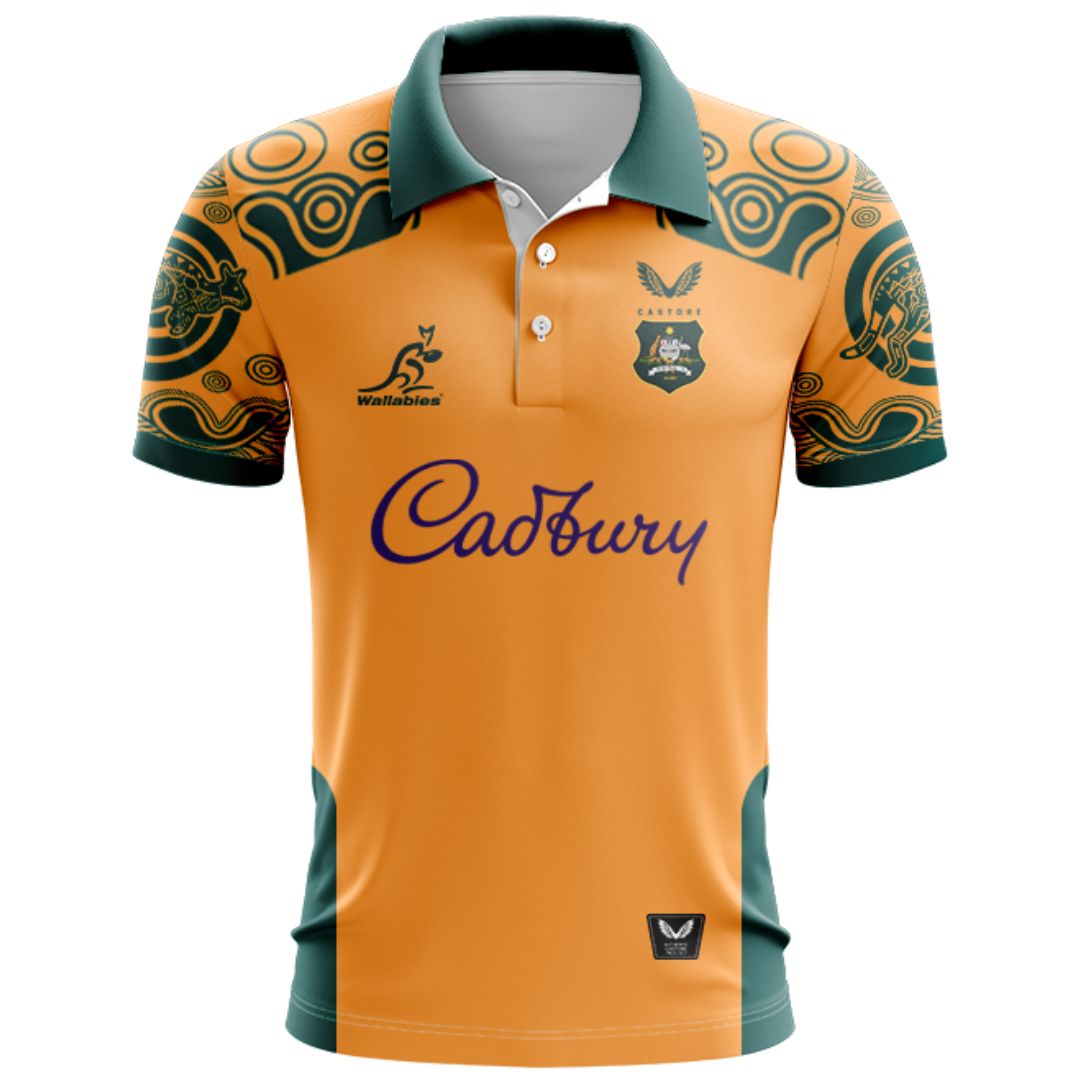 Australia Wallabies 2026 First Nation Polo Shirt