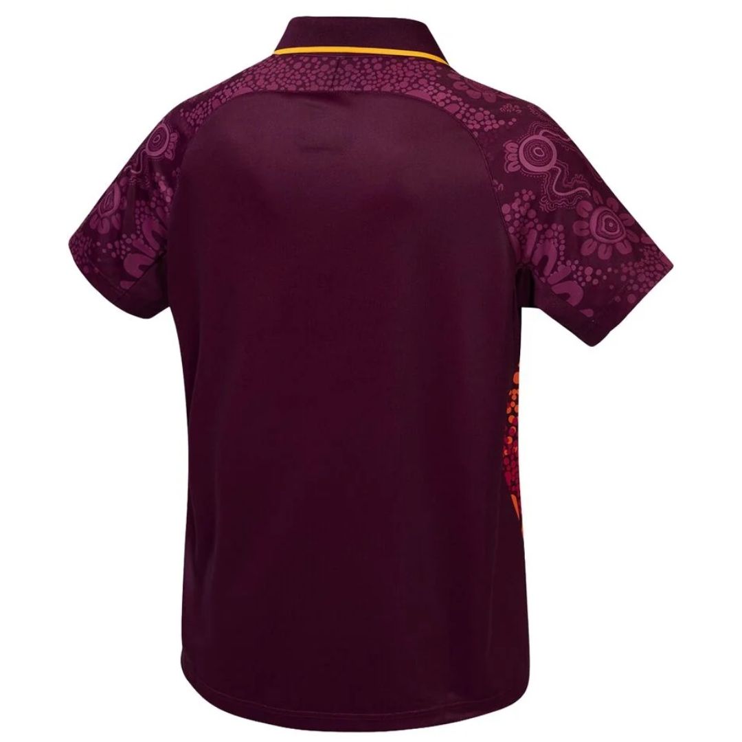 Brisbane Broncos 2026 Players Indigenous Polo Shirt