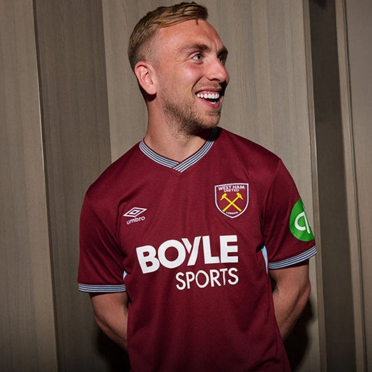 West Ham United 2025/26 Home Jersey Shirt