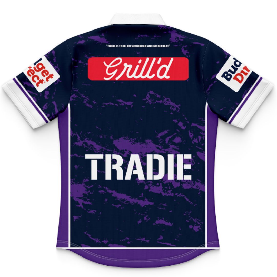 Melbourne Storm 2026 Kids ANZAC Polo Shirt