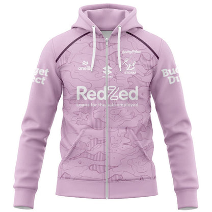 Melbourne Storm 2026 Training Hoodie with Zipper