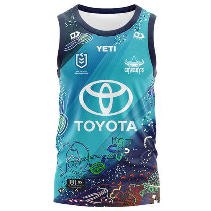 North Queensland Cowboys 2026 Indigenous Singlet
