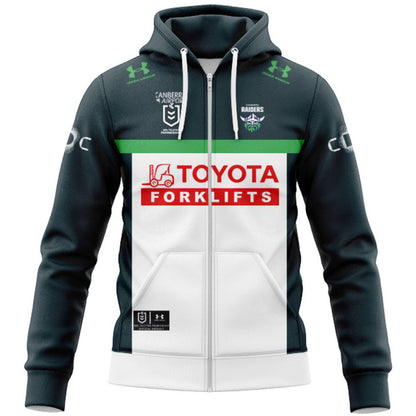 Canberra Raiders 2026 Alternate Hoodie with Zipper