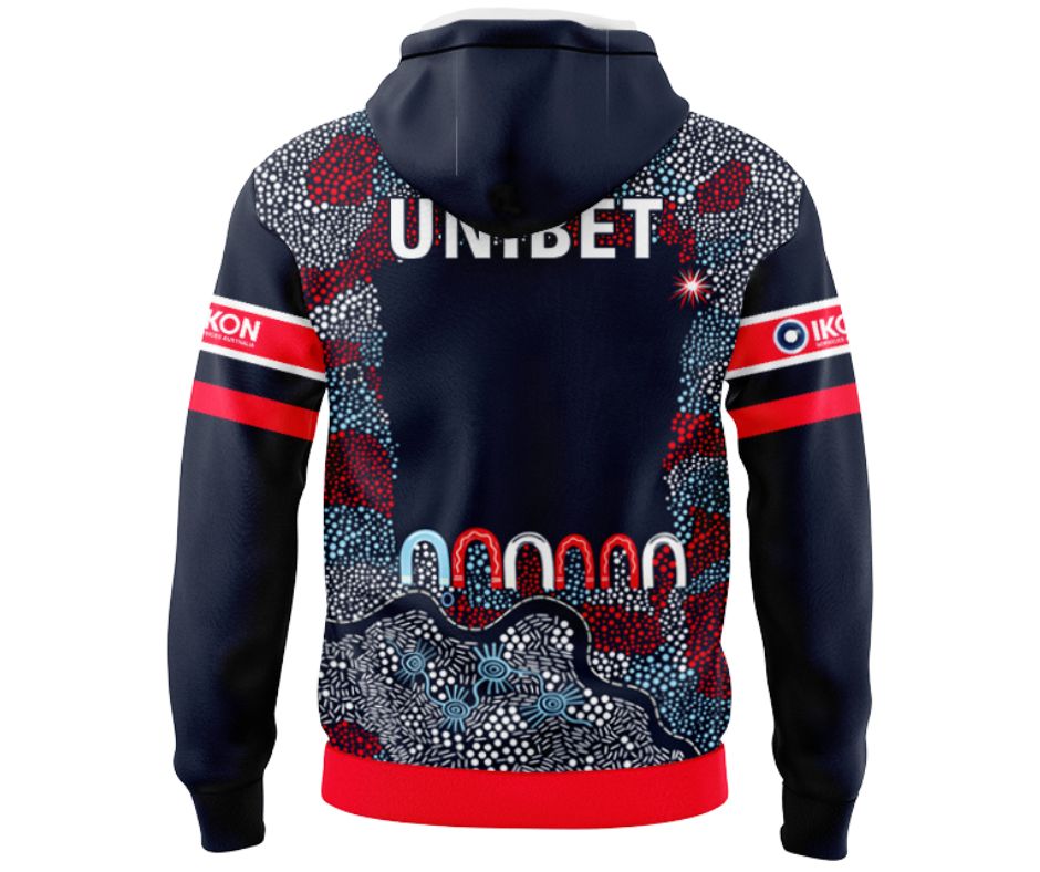 Sydney Roosters 2025 Indigenous Hoodie