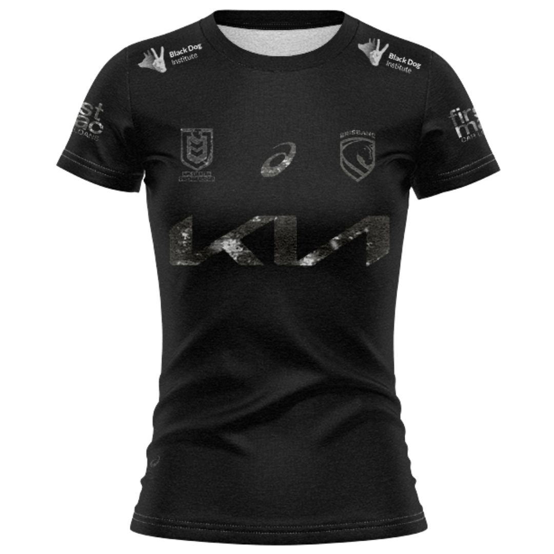 Brisbane Broncos 2026 Women's Black Shirt