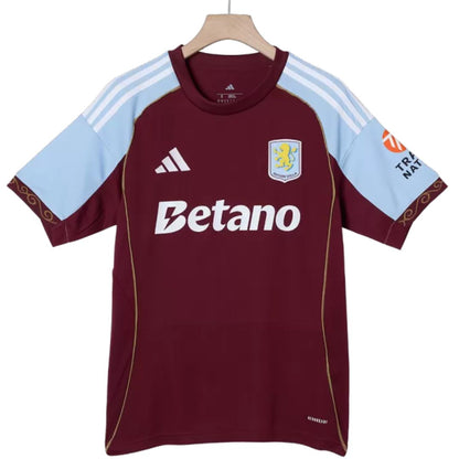 Aston Villa 2025/26 Home Jersey Shirt
