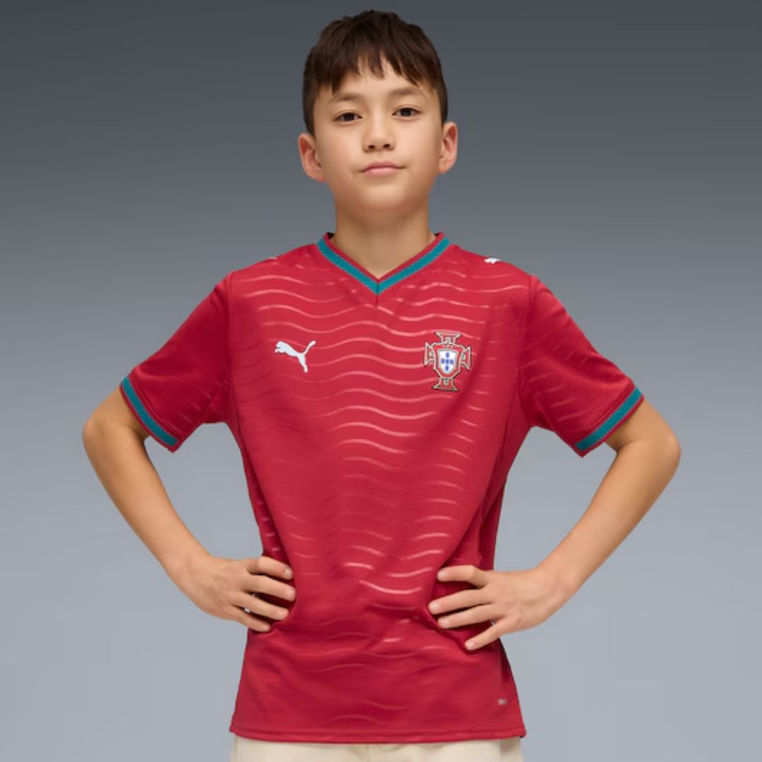 Portugal 2026 Soccer World Cup of Football Kids Home Jersey Shirt