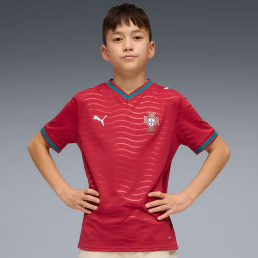 Portugal 2026 Soccer World Cup of Football Kids Home Jersey Shirt