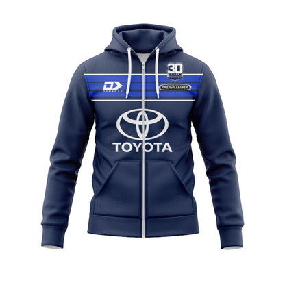 North Queensland Cowboys 2025 Coaches Hoodie with Zipper