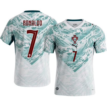 Portugal 2026 Cristiano Ronaldo Soccer World Cup of Football Away Jersey Shirt