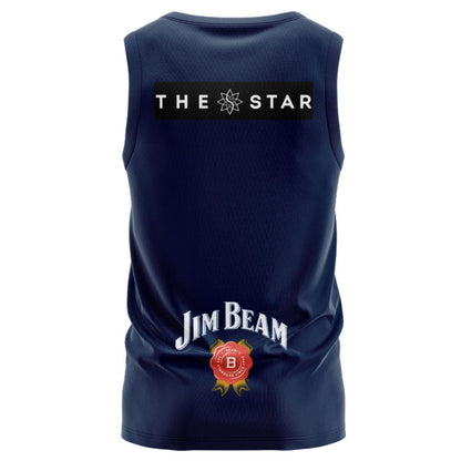 NSW Blues State Of Origin 2025 Captains Run Singlet