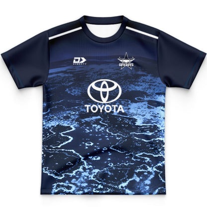 North Queensland Cowboys 2026 Kids Warm Up Jersey