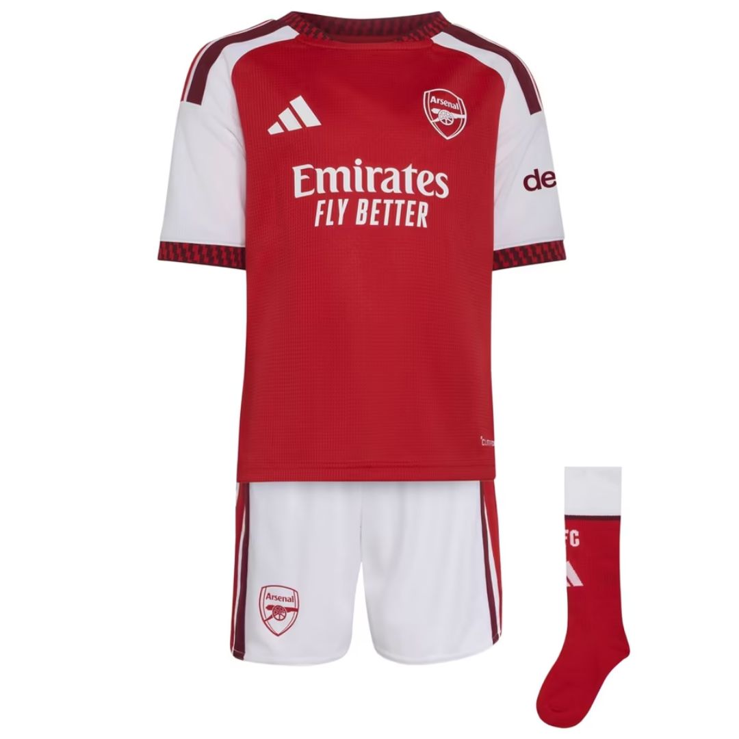Arsenal Gunners 2026/27 Kid's Home Jersey Shorts and Socks Kit