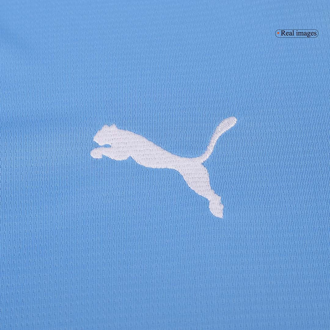 Manchester City 2024/25 Long Sleeve Home Jersey Shirt (Add Your Own Name & Number)
