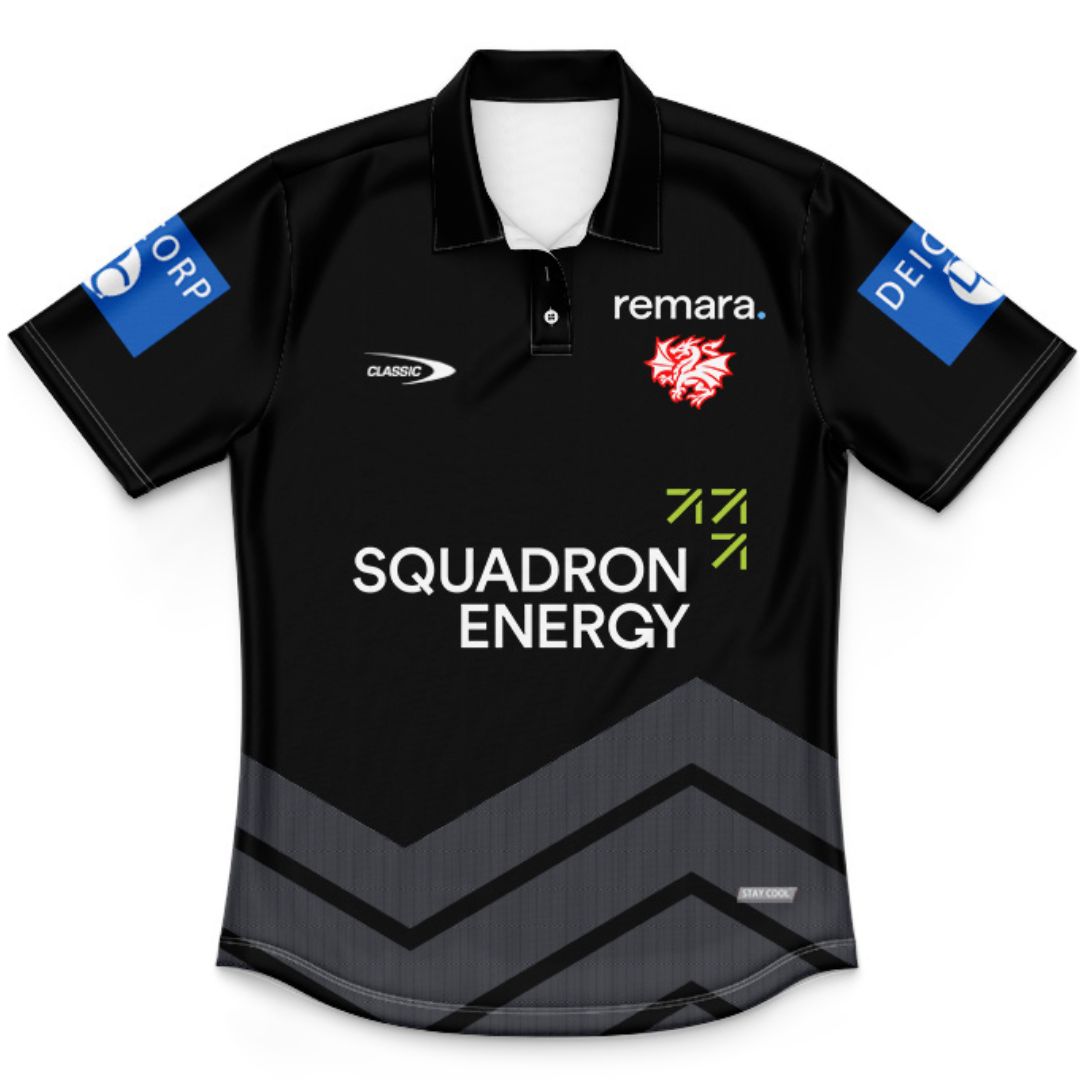 St George Illawarra Dragons 2026 Kids Coaches Polo Shirt