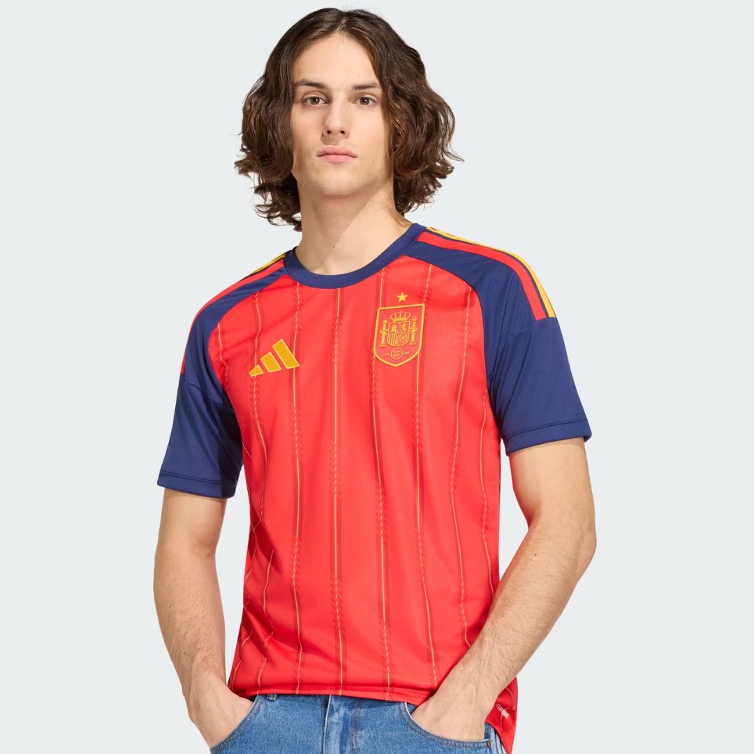 Spain 2026 World Cup Zubimendi #18 Home Jersey Shirt
