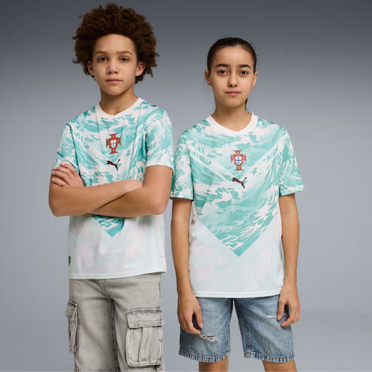 Portugal 2026 Soccer World Cup of Football Kids Away Jersey Shirt