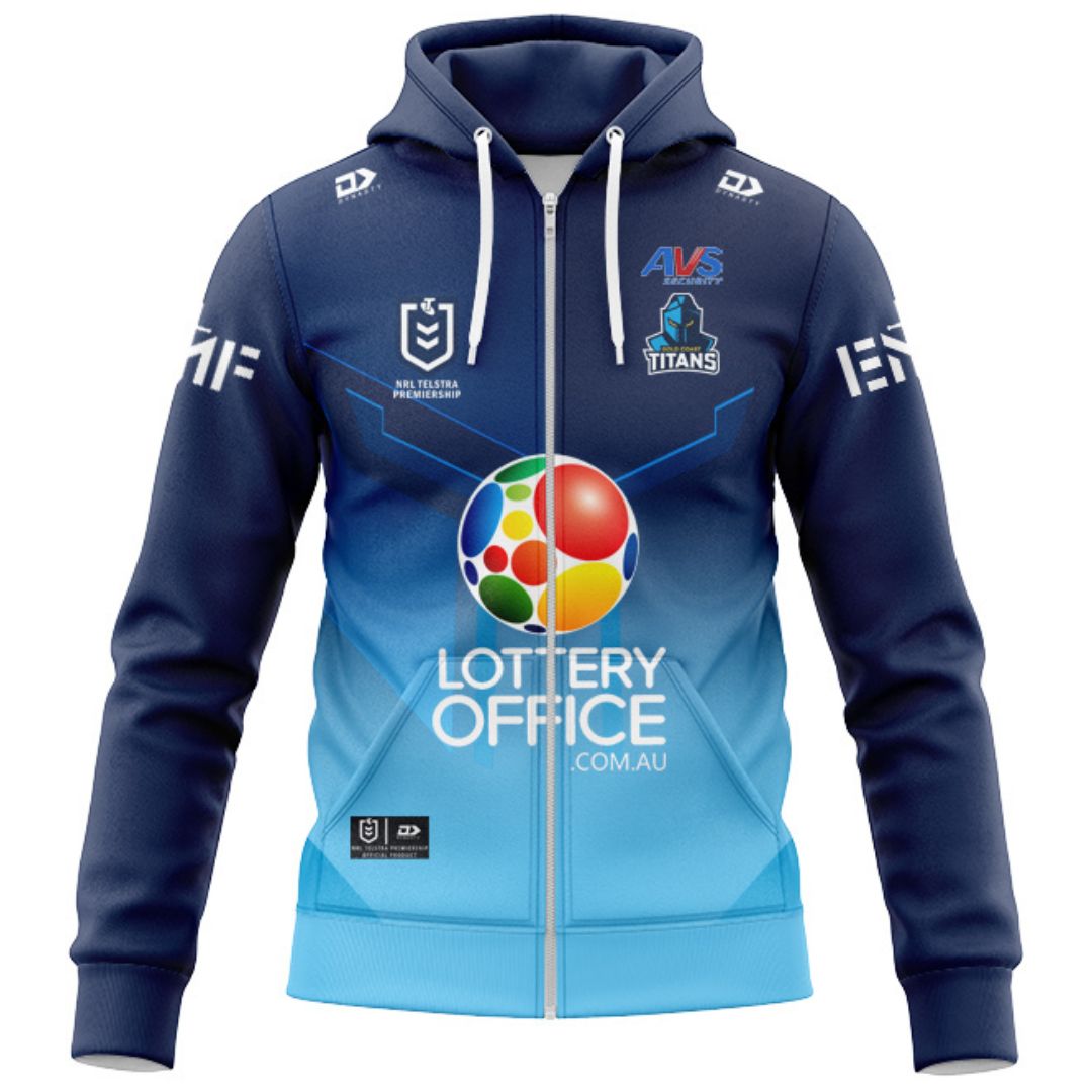 Gold Coast Titans 2026 Home Hoodie with Zipper
