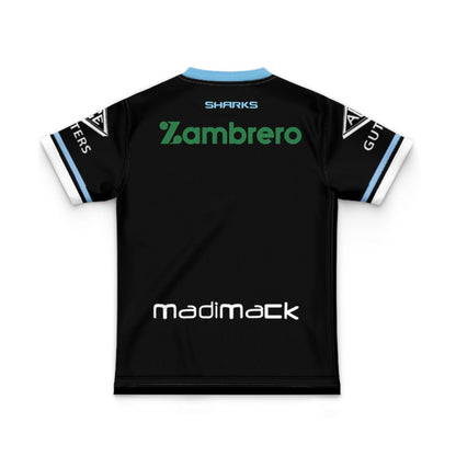 Cronulla Sutherland Sharks 2024 Kids Away Jersey