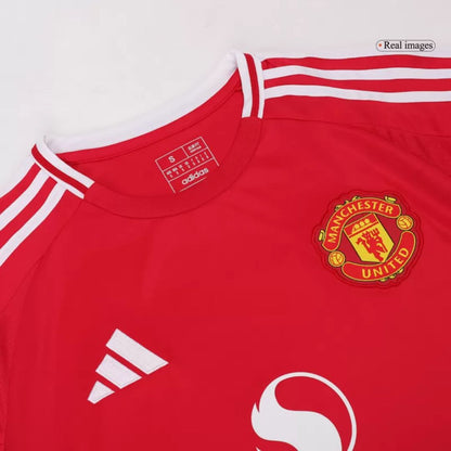 Manchester United 2024/25 Long Sleeve Home Jersey Shirt
