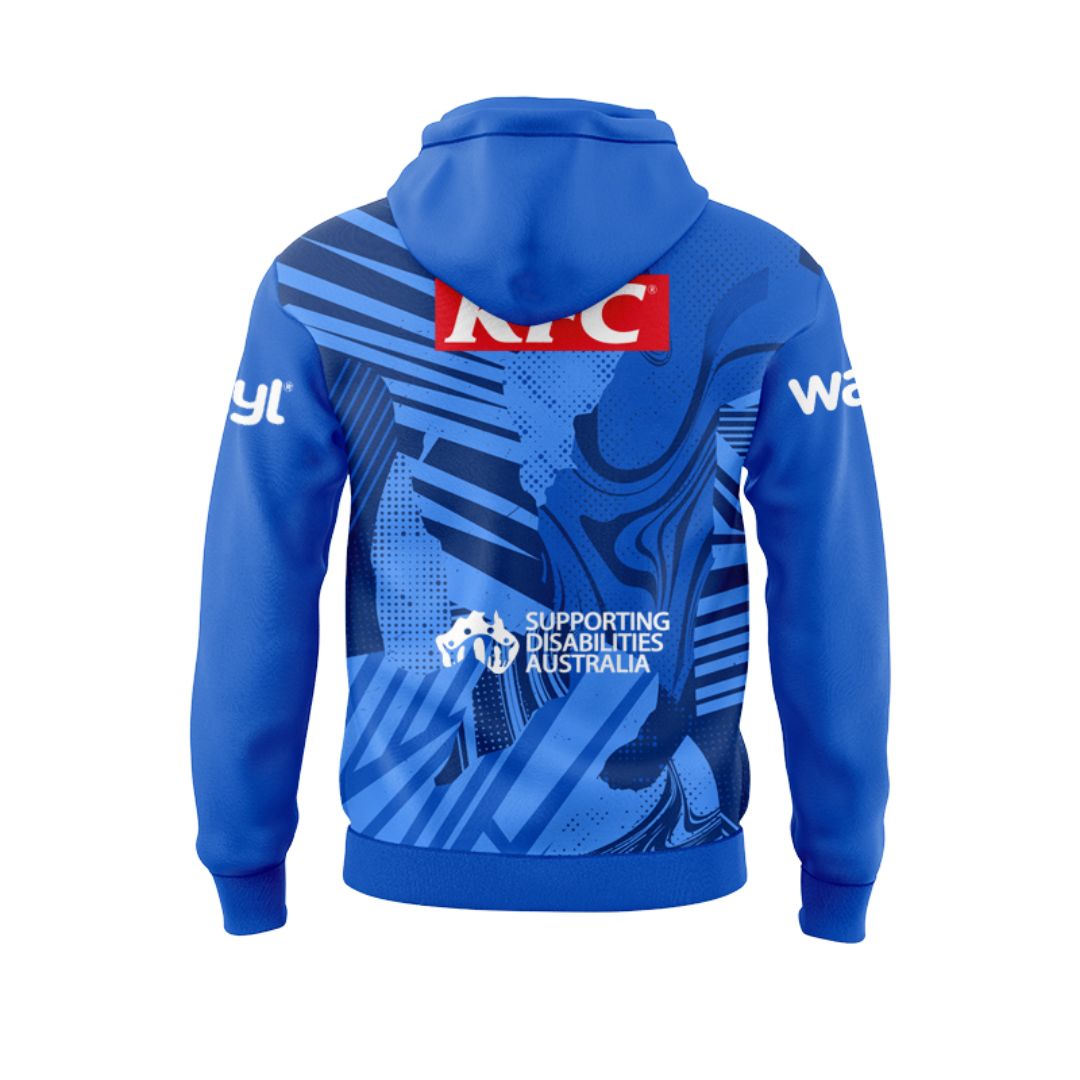 Canterbury Bankstown Bulldogs 2025 Training Hoodie with Zipper