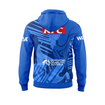Canterbury Bankstown Bulldogs 2025 Training Hoodie with Zipper
