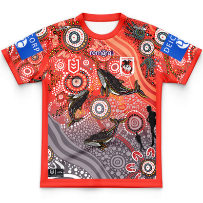St George Illawarra Dragons 2026 Kids Indigenous Jersey