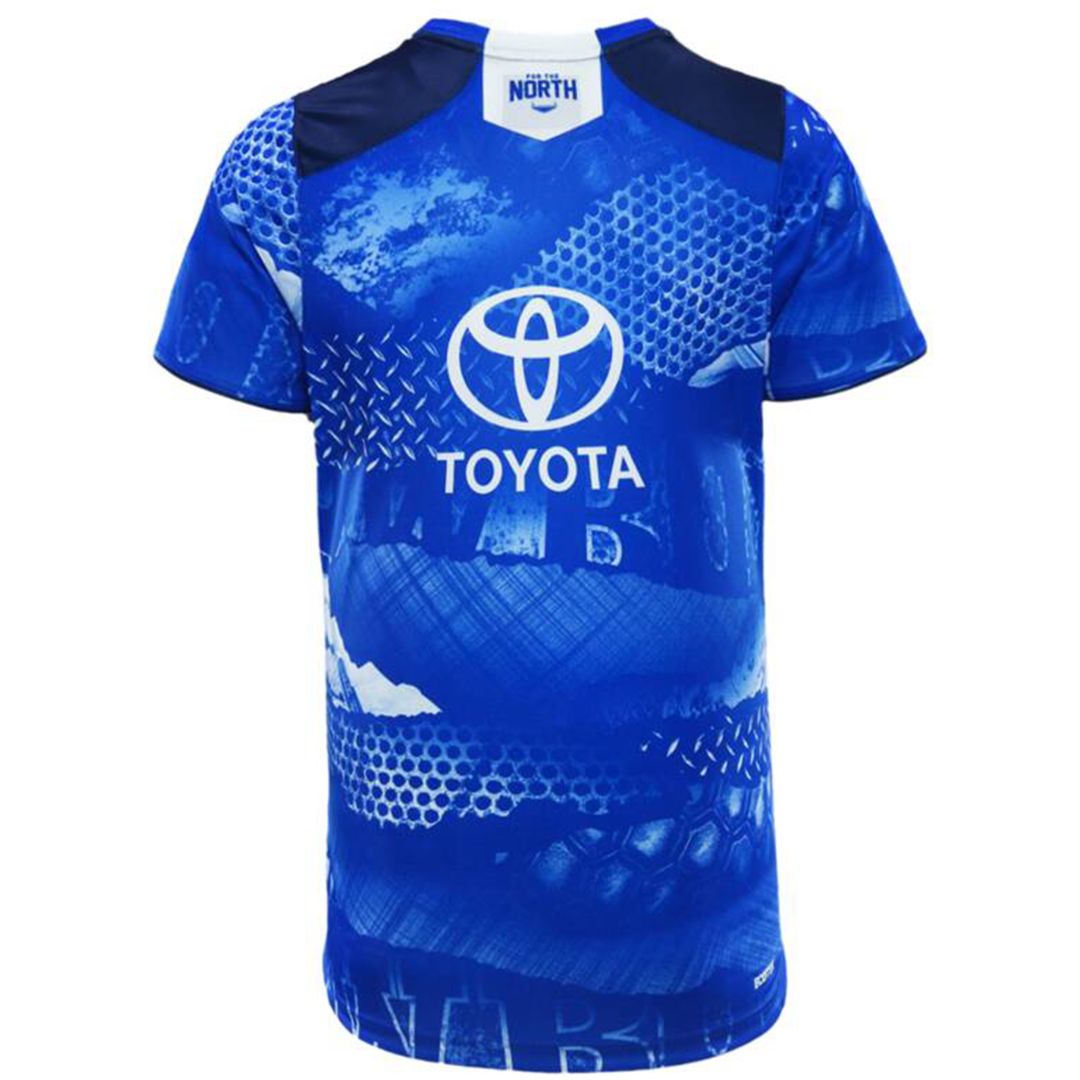 North Queensland Cowboys 2026 Blue Training Shirt
