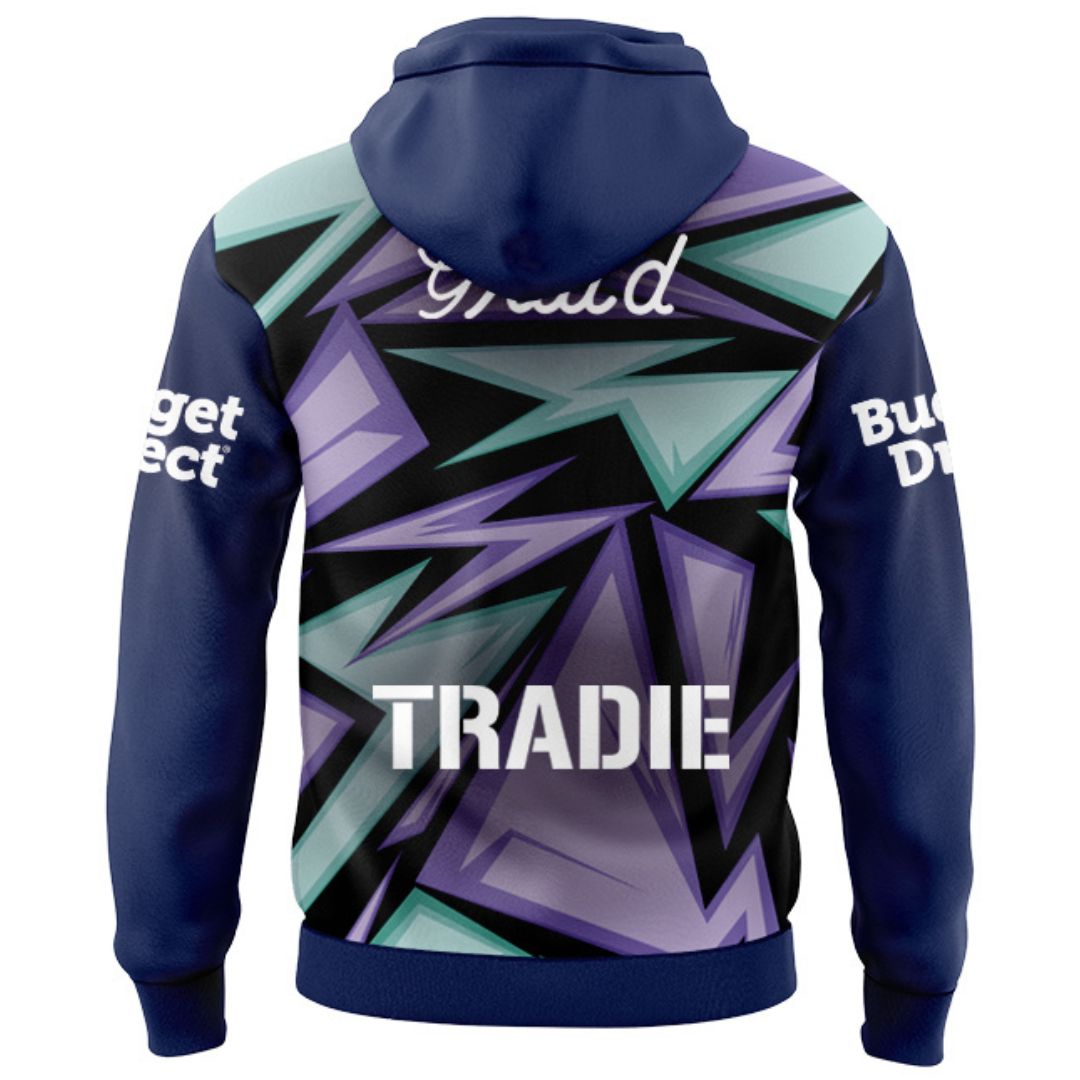 Melbourne Storm 2026 Captains Run Hoodie with Zipper