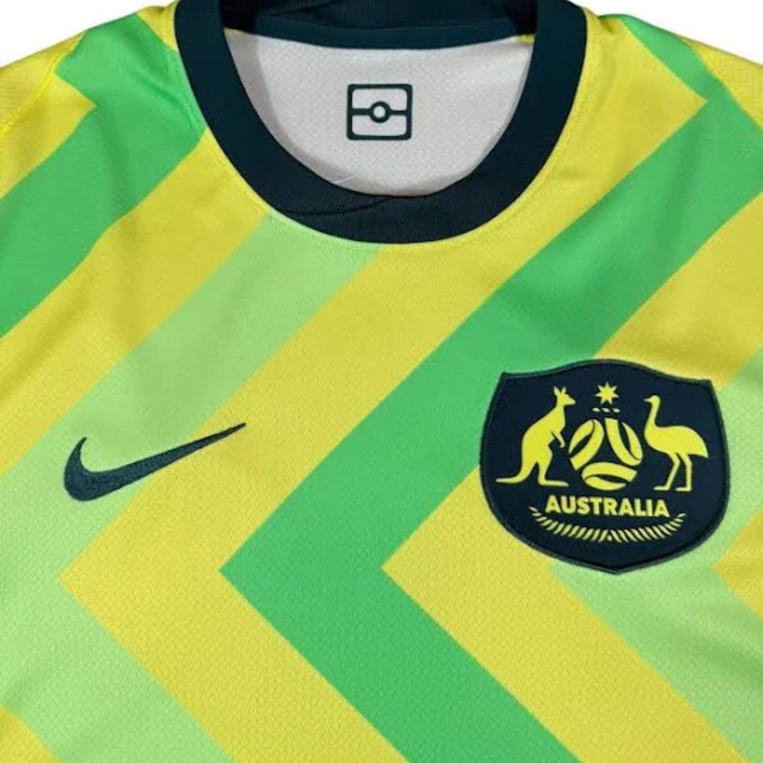Australian Socceroos 2025/26 Kids Stadium Home Jersey