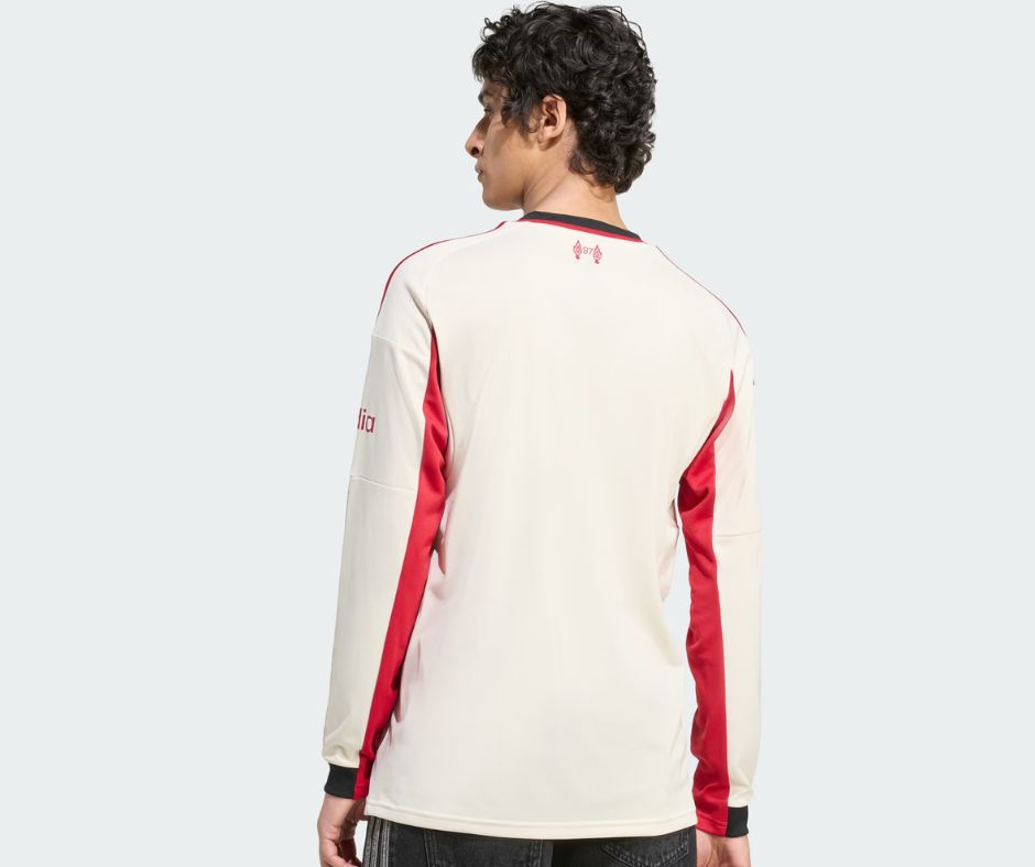 Liverpool 2025/26 Player's Edition Long Sleeve Away Jersey Shirt