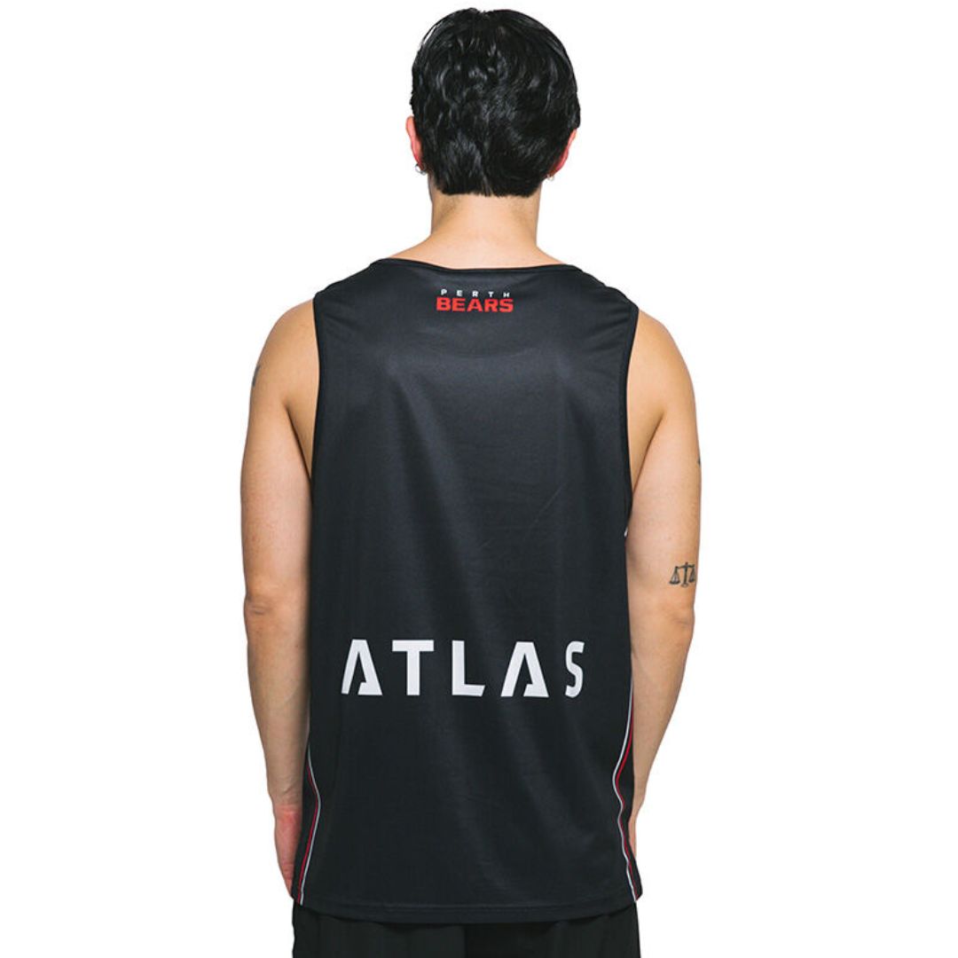 Perth Bears 2027 Black Training Singlet