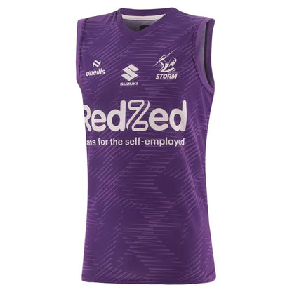 Melbourne Storm 2025 Purple Training Singlet