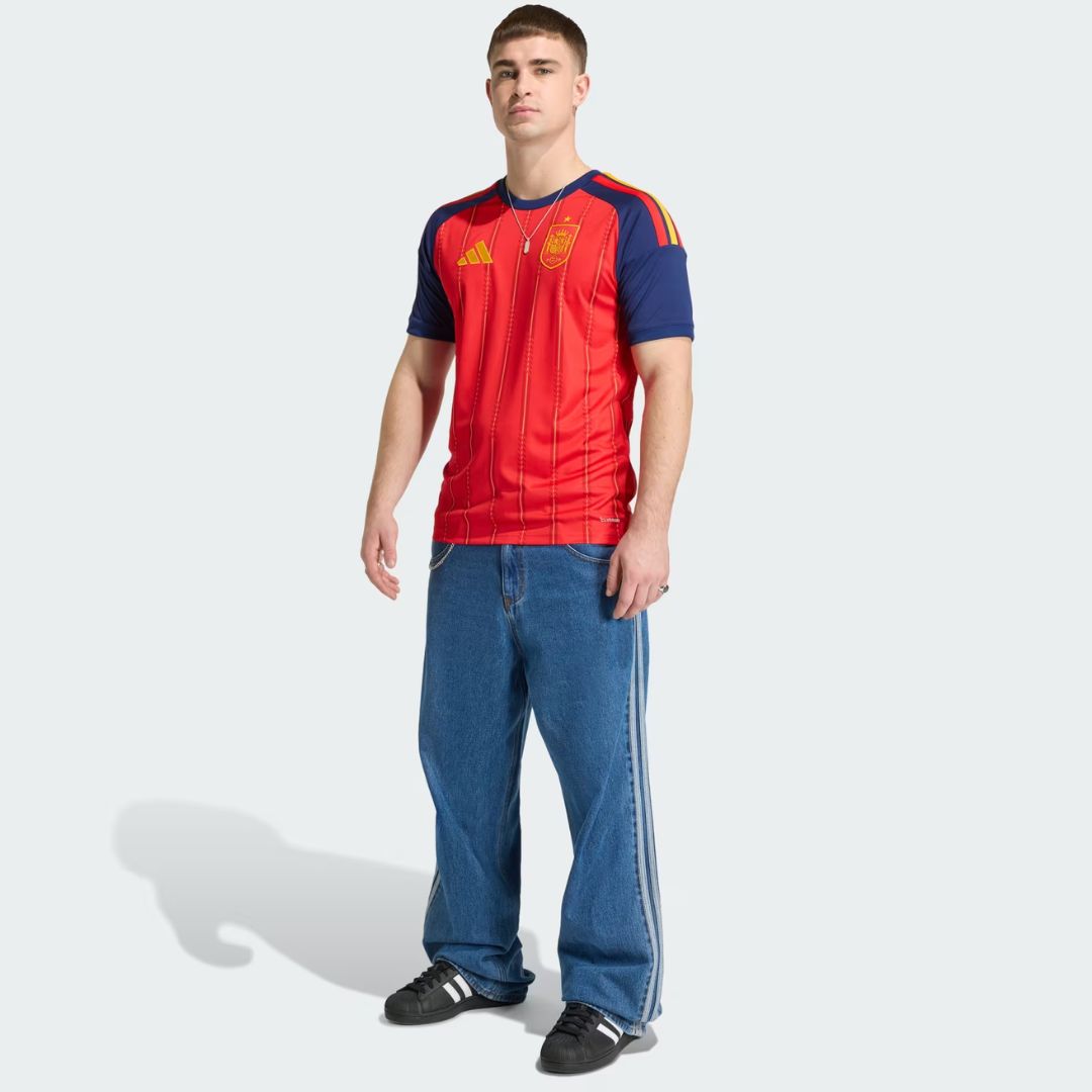 Spain 2026 World Cup Zubimendi #18 Home Jersey Shirt