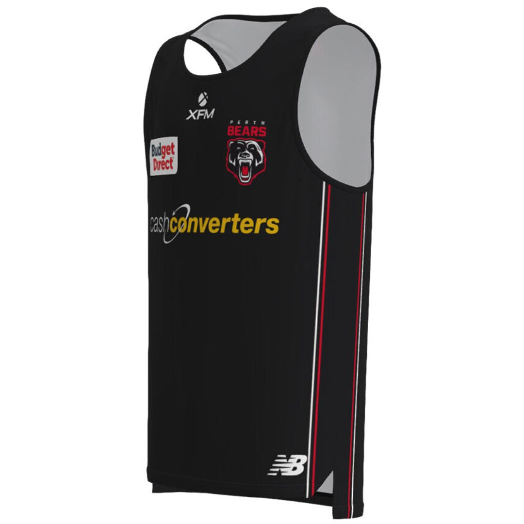 Perth Bears 2027 Black Training Singlet