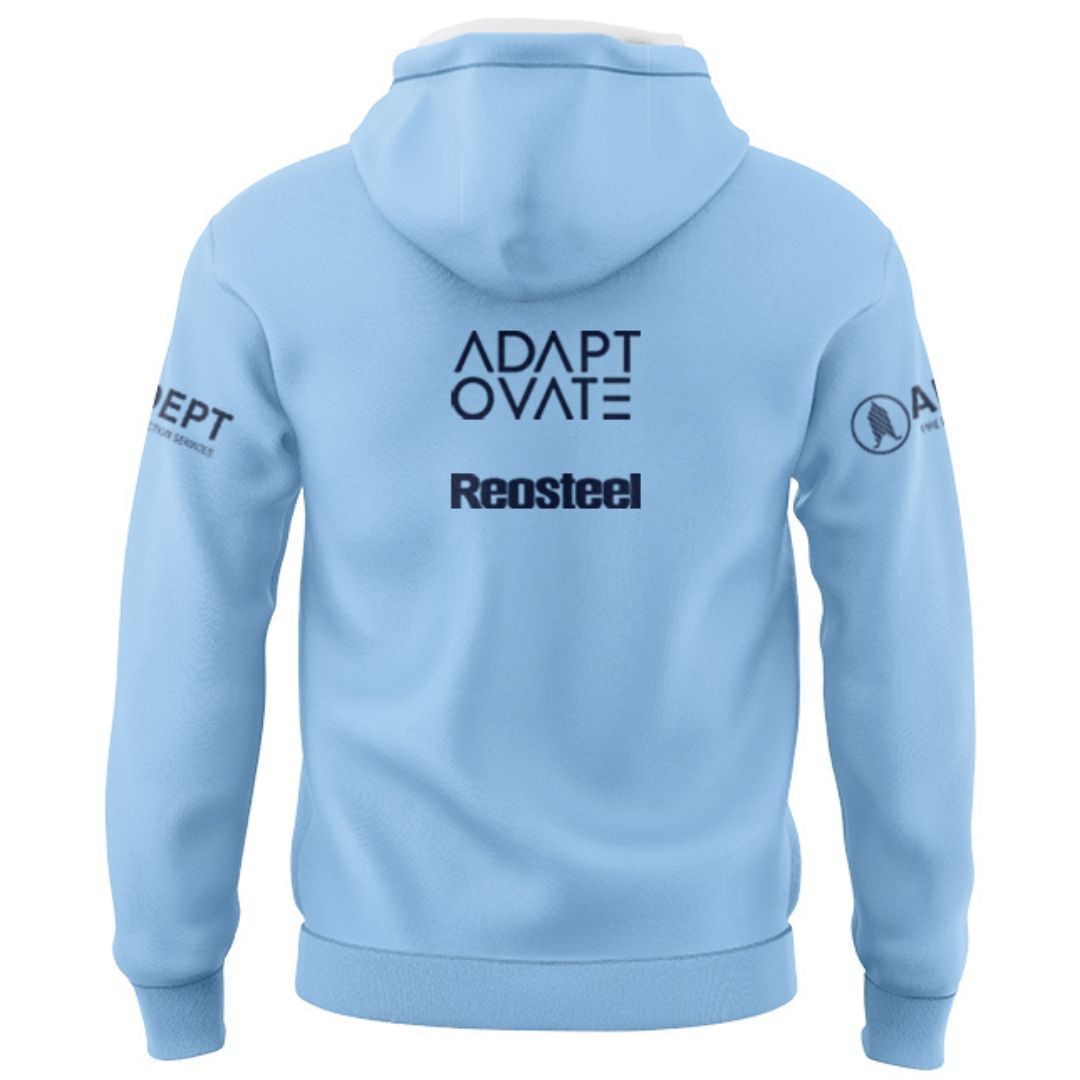 Sydney Roosters 2026 Bondi Blue Training Hoodie with Zipper