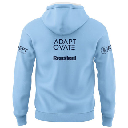 Sydney Roosters 2026 Bondi Blue Training Hoodie with Zipper