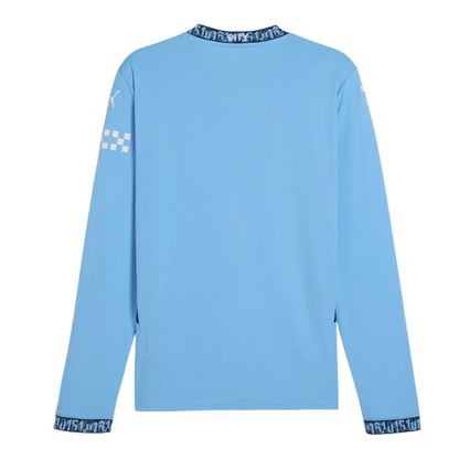 Manchester City 2024/25 Long Sleeve Home Jersey Shirt