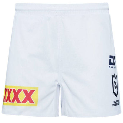 North Queensland Cowboys 2024 White Gym Shorts