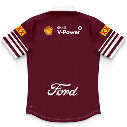 Queensland Maroons 2026 State Of Origin Kids Polo Shirt