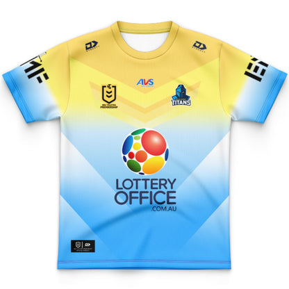 Gold Coast Titans 2026 Kids Away Shirt