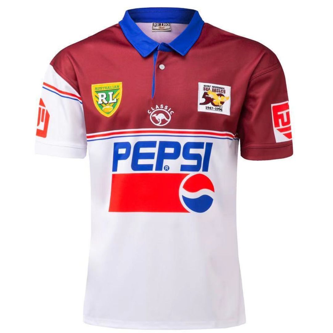 Manly Warringah Sea Eagles 1996 Retro Jersey