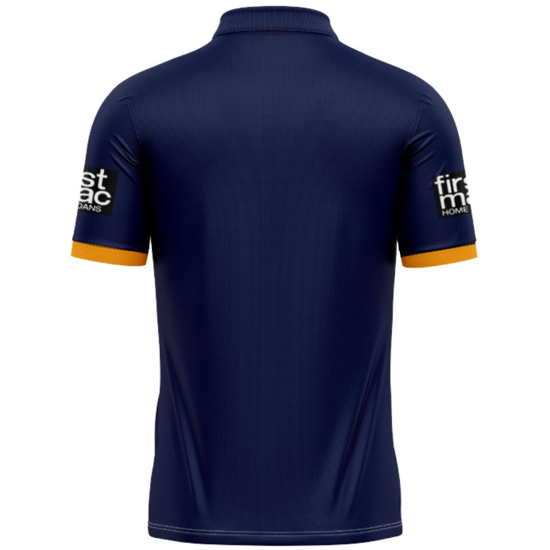 Brisbane Broncos 2026 Navy Blue Training Polo Shirt
