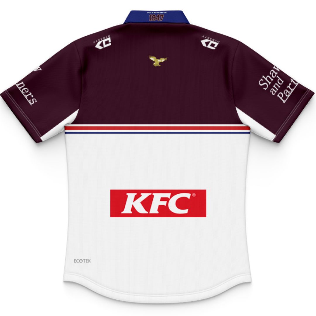 Manly Warringah Sea Eagles 2026 Kids Home Polo Shirt