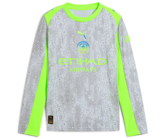 Manchester City 2025/26 Long Sleeve Third Jersey Shirt